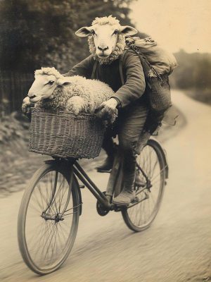 Funky Fietsers: Schapen in de Mand!