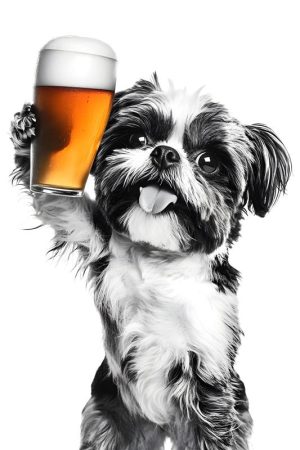 Proost, Schattige Hond!
