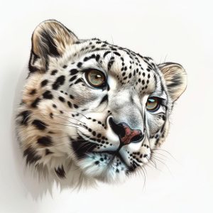 Majestueuze Sneeuwluipaard
