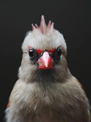 Krachtige Vogelblik