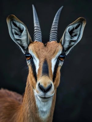 Kijk eens naar deze stijlvolle gazelle!