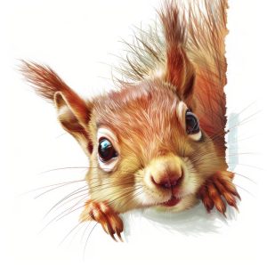 Schattig Eekhoorntje