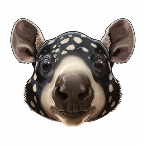 Schattige Dierenkop