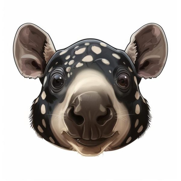 Schattige Dierenkop