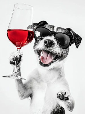 Feestende honden op hun best!