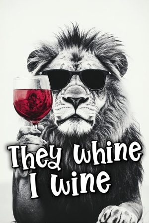 Luxe Leeuw met Wijn