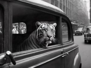 Stoere Tijger in de Stad
