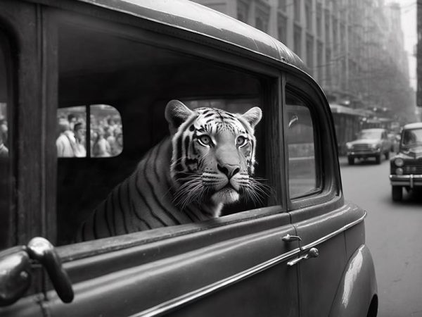 Stoere Tijger in de Stad