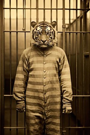 Tijger in Gevangenis