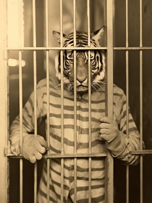 De Tijger in Gevangenis