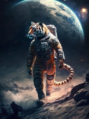 Ruimte Tijger: Avontuur in de Sterren!
