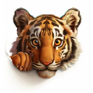 Ontmoet de schattige tijger!