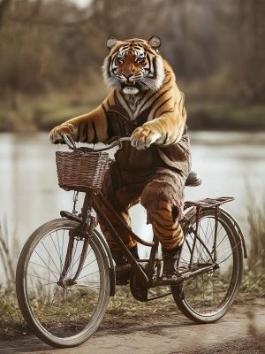 Fietsende Tijger Avontuur!