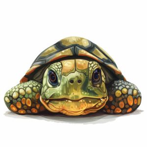 Schattige Schildpad Vriend!