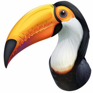 Vrolijke Toucan!