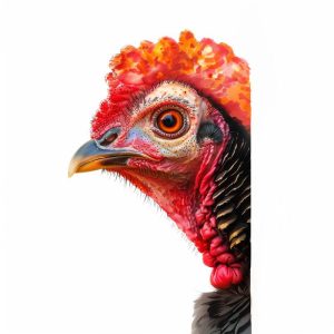 De Kijkgrage Vrouwelijke Kalkoen