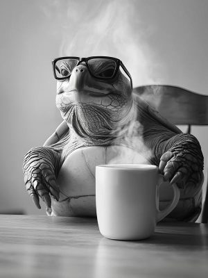 Chillende Schildpad
