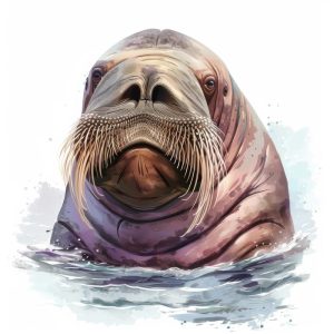 Kijk die blik! - Robbenportret