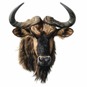 Machtige Stier Kijker