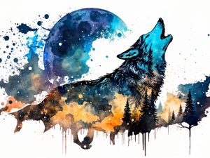 Een Verhalende Wolf!