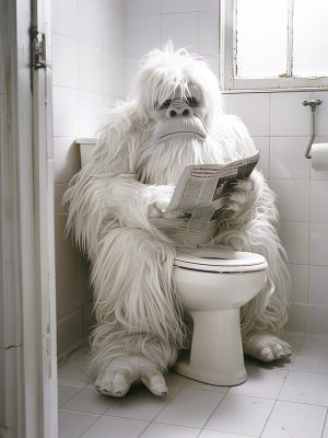 Ontspanning met een Yeti!