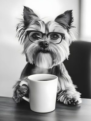 Koffiedrinker met stijl