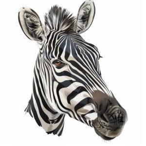 Zebra Glimlach!