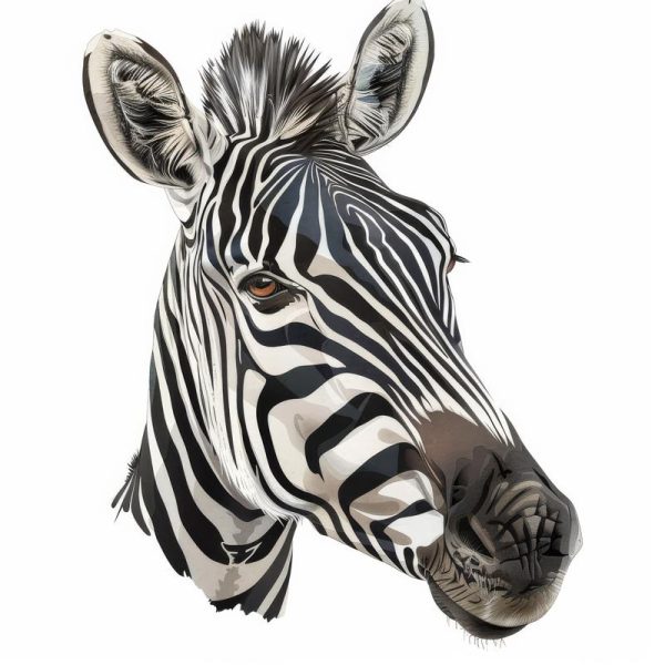Zebra Glimlach!