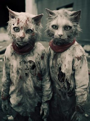 Spookachtige Kattenbroers