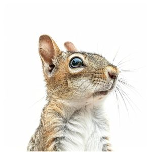 Schattige Eekhoorn Kijker