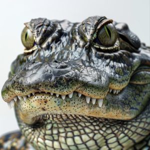 Cool Krokodil Kunstwerk!