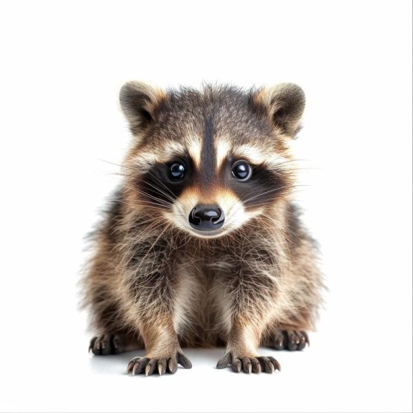 Schattige wasbeer knuffel!