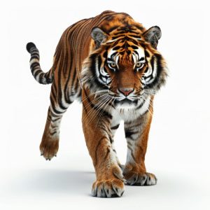 Majestueuze Tijger in Actie