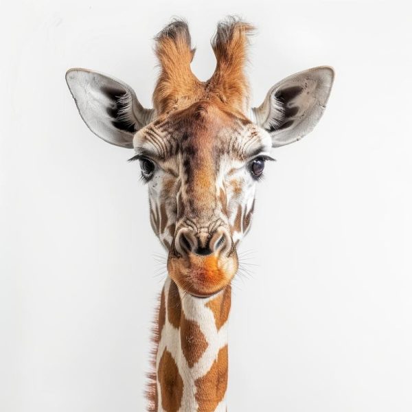 Een vrolijke giraffe om van te houden!