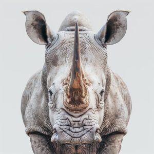Krachtige Neushoorn