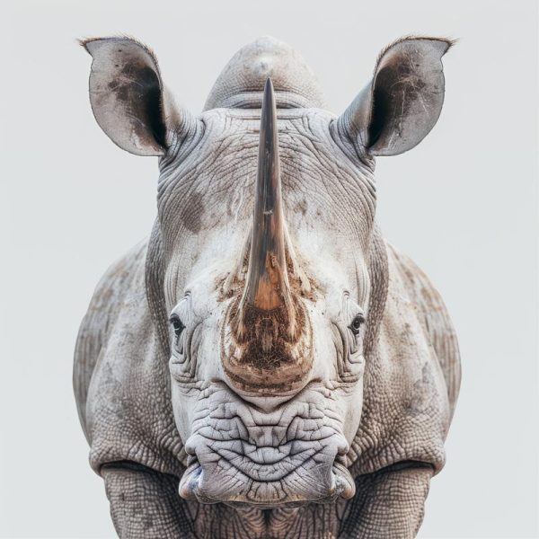 Krachtige Neushoorn
