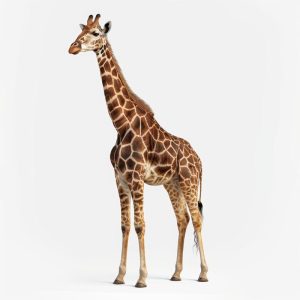 Kijk naar die prachtige giraffe!