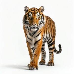 Stoere Tijger in Beweging