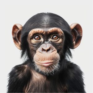 Schattige Aapje Gezicht