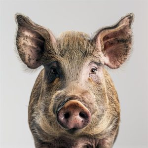 Schattige Varkensgezichten