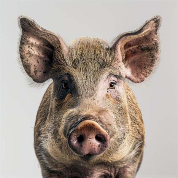 Schattige Varkensgezichten