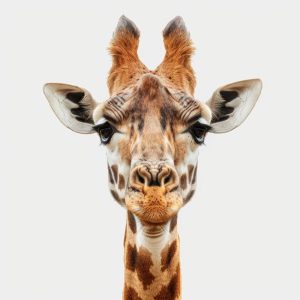 Kijk eens naar deze stoere giraffe!