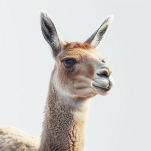 Schattige Lama Glimlach!