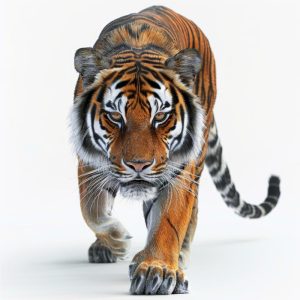 Machtige Tijger op Jacht