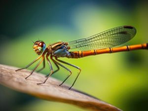 Spectaculaire Libelle in Actie