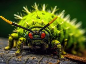 Funky Groene Rups