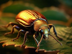 Gouden Kevers in de Natuur