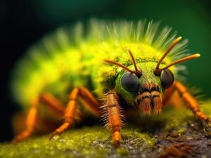 De Prachtige Groene Rups