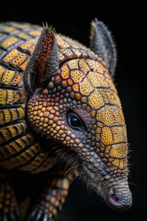 Kleurrijke Pantserbekracht: De Armadillo