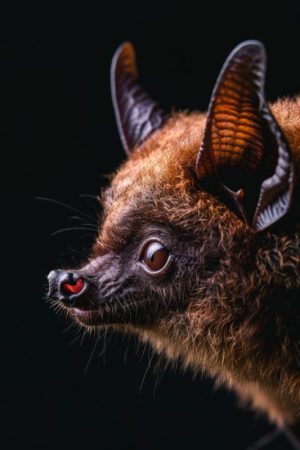 Mystieke Vleermuis Close-up